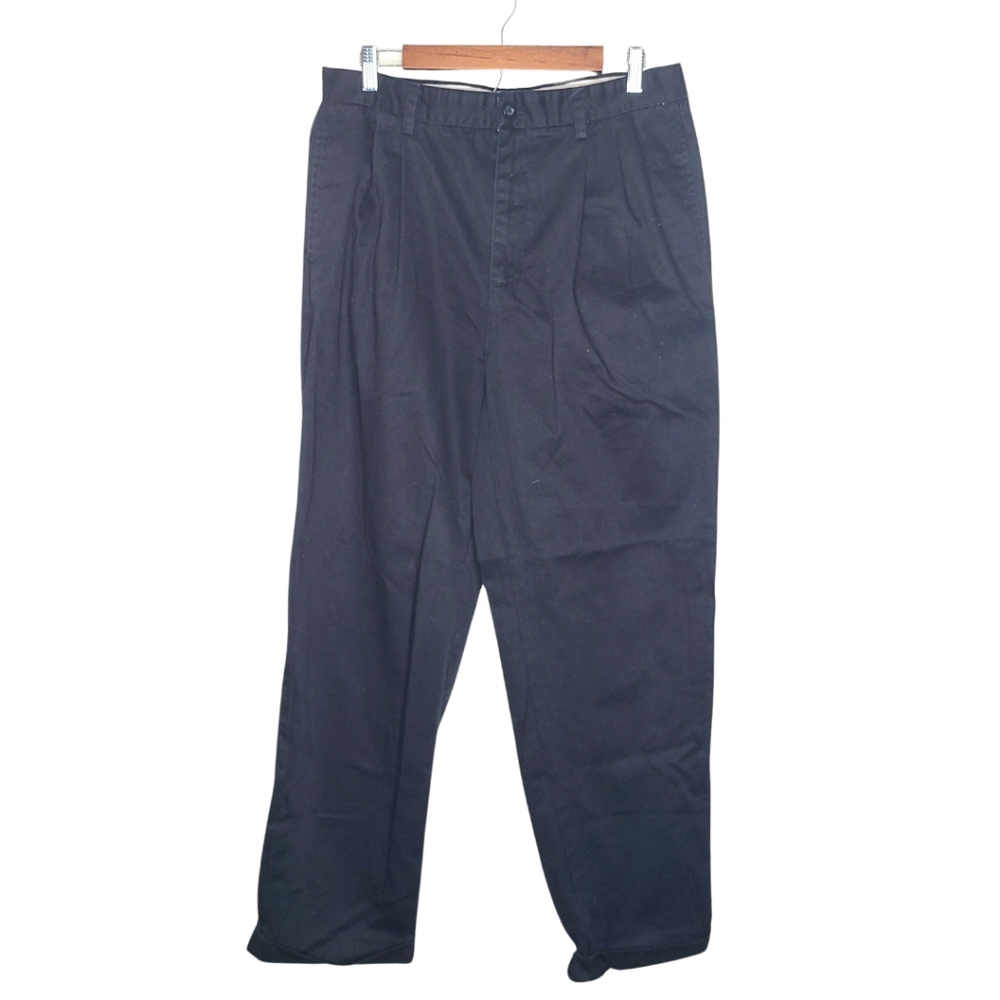 Chaps Black Slacks